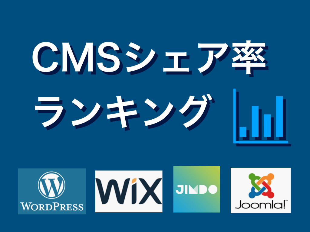 CMSシェア率2019年のランキング