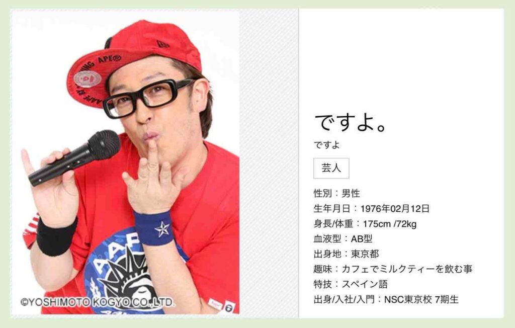 AIに認識されていない「ですよ。」さんのプロフィール